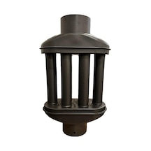 Baca Cimrisi / Boy: 40 Cm / Çap: 13 Cm / Mat Siyah Emaye / Baba's Stove