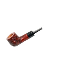 Caminetto Fatta A Mano 0640 9mm. Filtreli Akrilik Saplı Pipo 203599