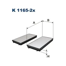 Fıltron K11652x Polen Filtresi 64116921018 64316379959 64316904638