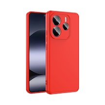 Zore Redmi Note 14 5g Kılıf Ogaa Mara Lansman Kapak - Kırmızı