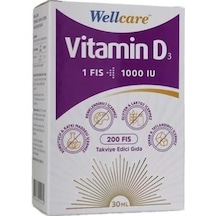Wellcare Vitamin D3 1000 Iu 30 Ml