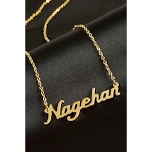 Nagehan - 612 - İsimli - Shophnrl - Kolye -sarı altın