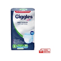 Giggles Emici Külotlu Hasta Bezi L 30'Lu