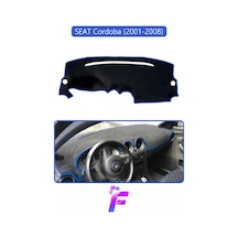 Seat Cordoba 2001-2008 Uyumlu Torpido Örtüsü Yansıma Önleyici Tam Koruma Hızlı Montaj K11