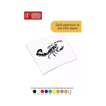 Akrep Sticker Oto Motor Laptop Duvar Folyo Sticker 50x35 Cm Lcst Lcst