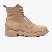 Greyder 33903 Kadın Vizon Hakiki Deri Military Bot-681 Vizon 37