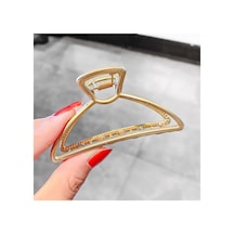 So-much Kadın Gold Metal Mandal Saç Tokası Geometrik Temalı-4 Gold Geometrik - 124862274 Gold Geometrik - 124862274 Gold Geometrik