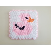 Banyo Bebek El Örmesi Çirkin Ördek Desenli
