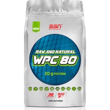 SSN Sports Style Nutrition Raw And Natural Wpc80 900 G Aromasız