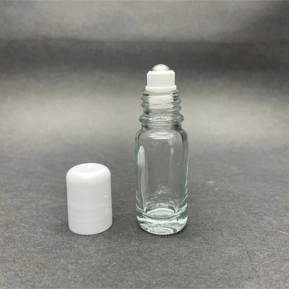 10ml Şeffaf Cam Şişe Roll-on Şişe, 80 Adet, Bilye Başlıklı Şişe, Cam Şişe, Roll-on Şişesi Diğer