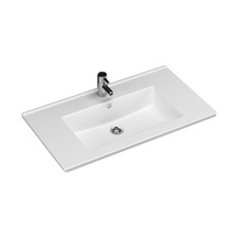 Beyaz Etejerli Lavabo 80 Cm, Modern Tasarım Ve Kolay Temizlik 508 Yeşil
