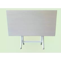 Ekonomikmarket Masa Katlanır Kalın Ayak ,65X105 Mdf