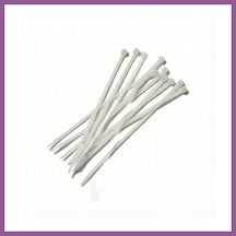 Bezos Kablo Bağı Kelepçe Cırt 4,8x400mm 10'lu Beyaz Rengaren