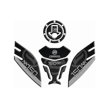 Cf Moto 150 Nk 2016 - 2023 Uyumlu Tank Pad Set 002 Standart
