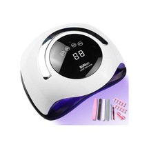 Liriqi 120w Tırnak Kurutucu, Tırnaklar İçin Uv Led Lamba, 4 Zamanlayıcılı Profesyonel Tırnak Lambası, Jel Tırna