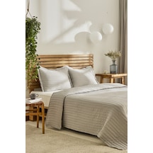 Kaşmir Home Amelia Çift Kişilik Yatak Örtüsü Takımı Gri Gri