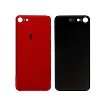 Apple iPhone Uyumlu   8 Arka Pil Kapak Batarya Kapağı Siyah
