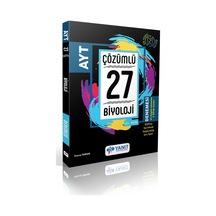 AYT Biyoloji Çözümlü 27 Deneme -  Yanıt Yayınları
