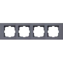 Ovivo Grano Metalik Antrasit Dörtlü Çerçeve