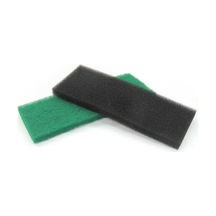 Xy-1810 Siyah-Yeşil Çift Filtre Süngeri 32x12x2 Cm