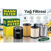 Mann-fılter Yağ Filtresi Dacia Jogger 1.0 Tce 110 Hp 2022-2026 Uyumlu