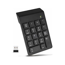 Kablosuz Numeric Keypad 18 Tuşlu Sayısal Tuş Takımı Klavye Numpad