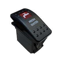 Ayt Hidrafor Sembollu Lambalı Işıklı Araç On Off Aç Kapa Anahtar Düğme Oto İçin 12-24 Volt Switch 3 Pinli