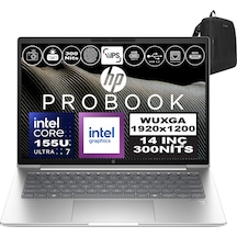 HP ProBook 440 G11 A22YSEAH19 U7-155U 48 GB 2 TB SSD 14" W11H WUXGA Dizüstü Bilgisayar + Zetta Çanta