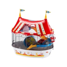57922799 Hamsterheim Üç Katlı, Ölçüler: 49,5 X 34 X Y 42,5 Cm, Siyah