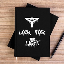 The Last Of Us Look For The Light Siyah Çizgisiz Kanvas Defter