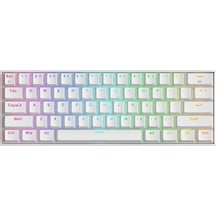 Redragon K530w Draconıc Pro Q Tr 60% Kompakt Kablosuz-bluetooth 2.4g Swıtch Mekanik Klavye Beyaz