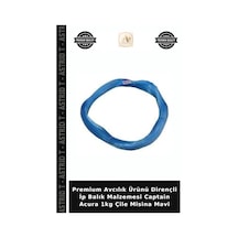 Premium Avcılık Ürünü Dirençli İp Balık Malzemesi Captain Acura 1kg Çile Misina Mavi 0.90 Mm