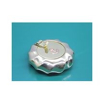 5 Adet Pirinç Çapalı Kapaklı Küllük Kapaklı Pirinç Küllük, 7 Cm Ölçü, Ashtray