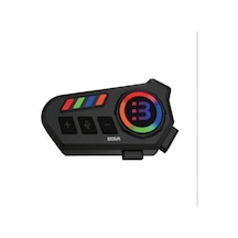 Blic B06a Motosiklet Kask İnterkom 2 Cihaz Eşleşmeli, 1000mah Batarya, 20 Saat Görüşme, Rgb Işıklı, Ip65