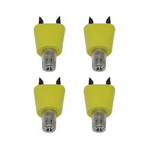 Xiaaokeji Philips İçin 4 Adet Elektrikli Burun Kılı Kesme Makinesi Yedek Bıçak Başlığı