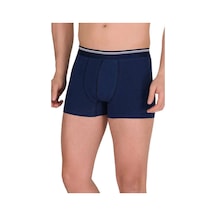 Likralı Erkek Boxer Şort Lacivert 1097b Beden: Xl Standart