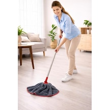Mikrofiber Havlu Mop Yedek Uç - 3'lü Mikro Fiber Yer Temizlik Paspas Seti Çok Renkli