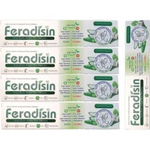 Diş Macunu Aloe Vera Özlü 5 Li Set