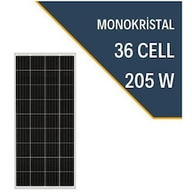 Lexron 205w Monokristal Güneş Paneli
