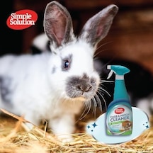 Simple Solution Cage & Hutch Cleaner Evcil Hayvan Kulübesi Ve Kafesi Temizleyici Koku Ve Leke Giderici Ahşap Metal Ve Plastik Yüzeyler İçin 500 Ml 0