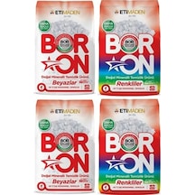 Boron Çamaşır Makinesi Deterjanı Renkliler Için Toz 8 Kg Beyazlar Için Toz 8 Kg