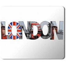 London Eye Big Ben Central London Hotel Baskılı Mousepad Mouse Pad