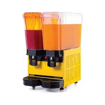 Samıxır Klasik Twin Fıskiyeli Ve Karıştırıcılı Soğuk İçecek Dispenseri 20+20 Litre Sarı