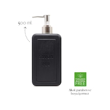 Savon Pur Luxury Vegan Sıvı Sabun Siyah 500 Ml Diğer