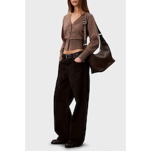 Calvin Klein Logolu Ayarlanabilir Omuz Askılı Çanta Lv04f3891gbal Kadın Çanta Lv04f3891g Bal Kahve