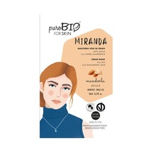 Purobio Miranda Cream Mask Oily Skin Almond Badem 10 Ml - Tek Kullanım