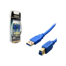 Yazici Kablosu Usb 3.0 Gold 1.5Mt S-Link Slx-U35