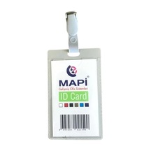 Mapi Kart Poşeti Klipsli Diket 54x89mm Krem - 6 Adet