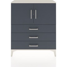 Arges Şifonyer 2 Raflı 3 Çekmeceli 2 Kapaklı 88x30x106 Aytaşı... Aytaşı