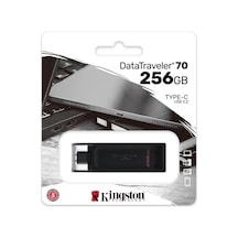 Kingston Dt70 256gb Usb-c 3.2 Gen 1 Type-c Flash Bellek